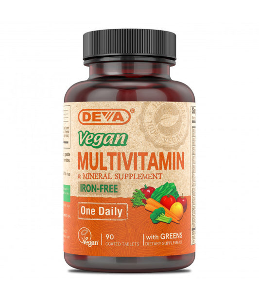 VEGAN MULTIVITAMIN & MINERAL IRON-FREE - ONE DAILY