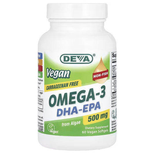 VEGAN DHA-EPA 500 MG POTENCY (CARRAGEENAN-FREE)