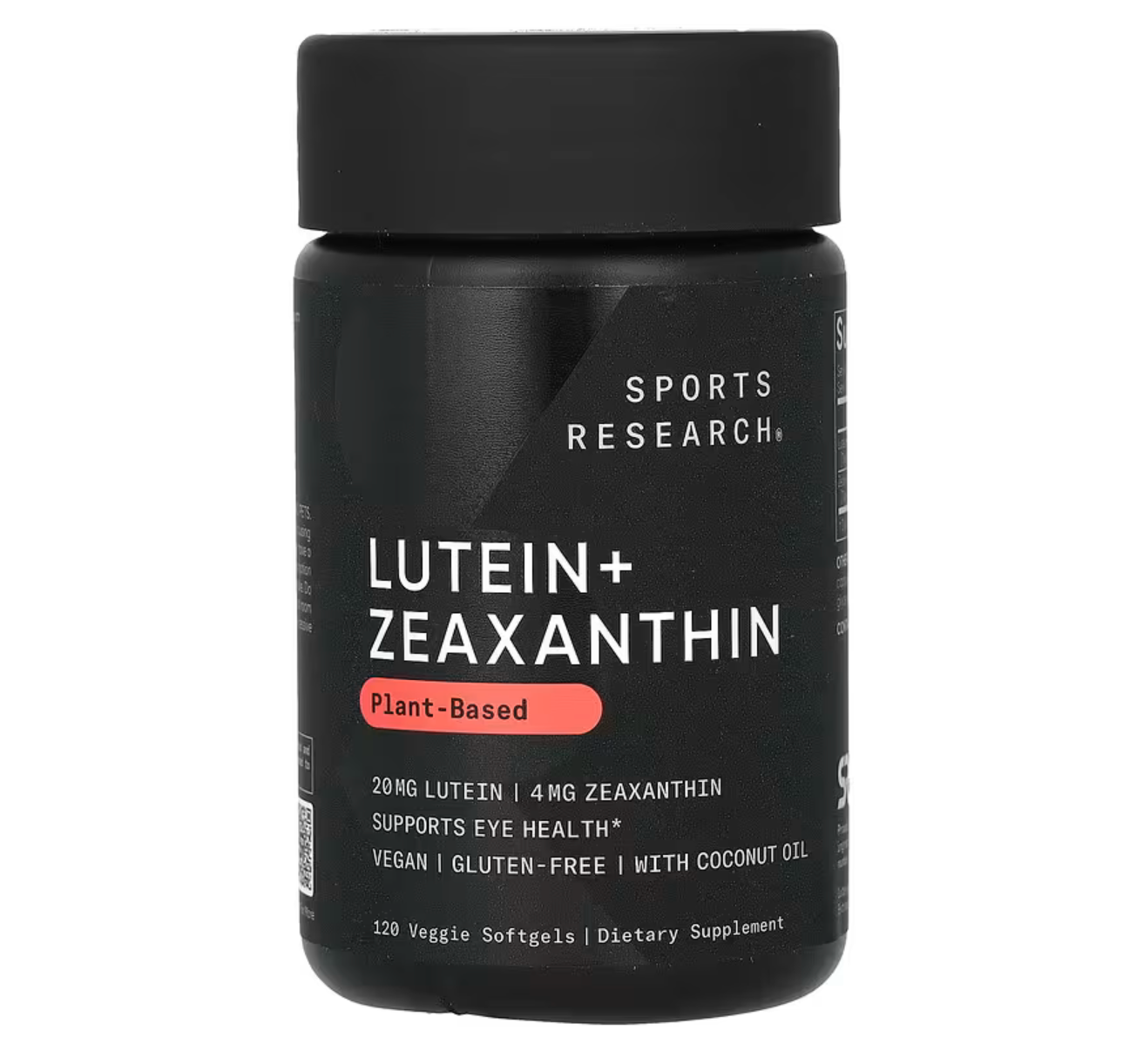 Lutein + Zeaxanthin, Plant-Based, 120 Veggie Softgels