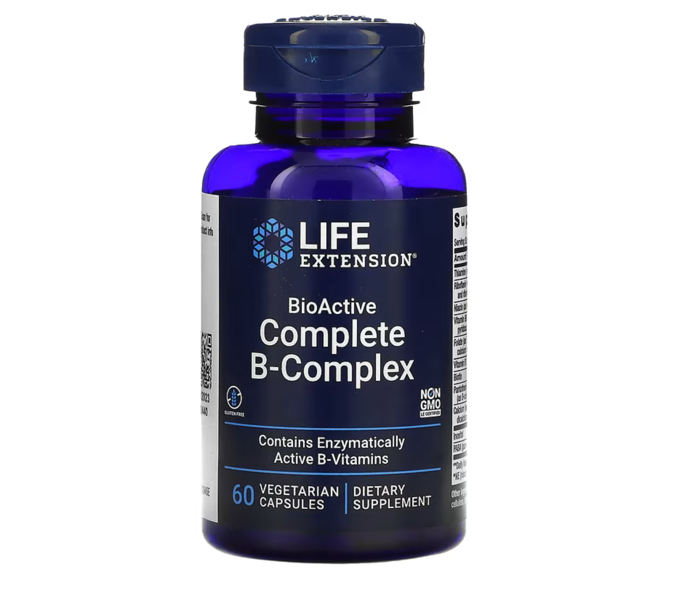 BioActive Complete B-Complex, 60 Vegetarian Capsules