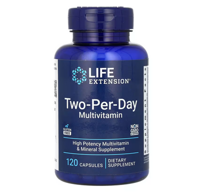 Two-Per-Day Multivitamin, 120 Capsules