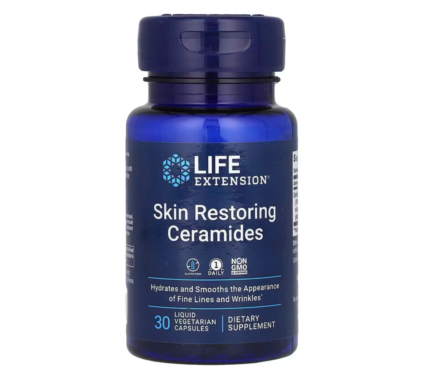 Skin Restoring Ceramides, 30 Liquid Vegetarian Capsules