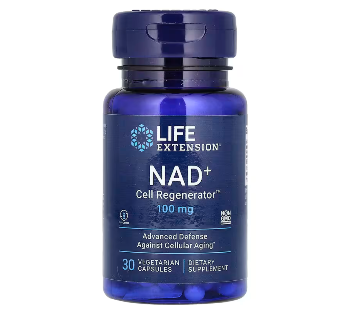 NAD+ Cell Regenerator, 100 mg, 30 Vegetarian Capsules