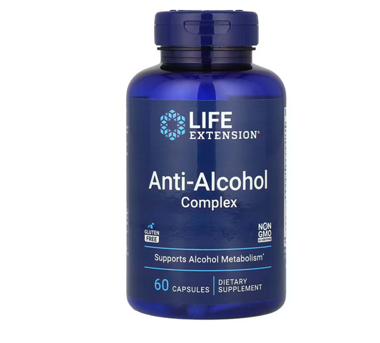 Anti-Alcohol Complex, 60 Capsules