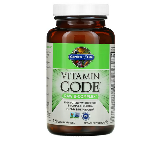 Vitamin Code, RAW B-Complex, 120 Vegan Capsules